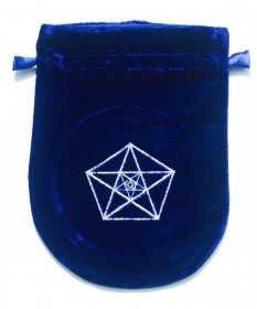 Πουγκί Ταρώ – Triple Pentagram 20x15.5cm