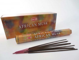 Αρωματικά Sticks African Musk για Προσευχή και Διαλογισμό