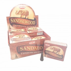 Αρωματικοί Κώνοι Sandalwood για Διαλογισμό και Ισορροπία 