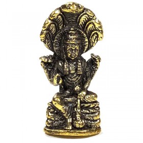 Μπρούτζινος θεός Vishnu για Προστασία και Ισορροπία 3.5cm