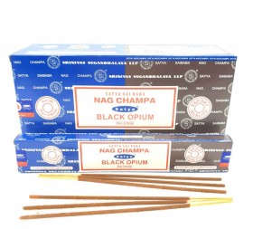 Αρωματικά Στικ Nag Champa & Black Opium Satya 16γρ