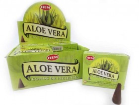 Αρωματικοί Κώνοι Hem Aloe Vera 