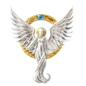Serafina, ο Φτερωτός Άγγελος για Αληθινή Αγάπη και Αφοσίωση - Ασήμι 925°