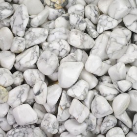 Βότσαλο Λευκός Χαουλίτης – White Howlite 2-3cm